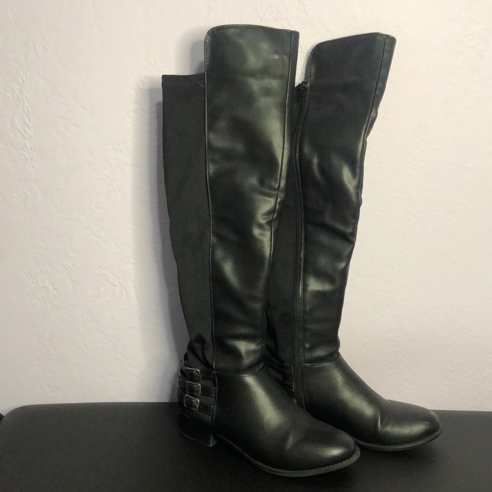 Tall Black Boots